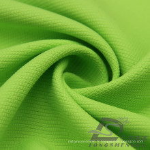 Vêtement de sport extérieur résistant à l&#39;eau et au vent en bas de la veste Woven Honeycomb Jacquard 100% Polyester Pongee Fabric (E060)